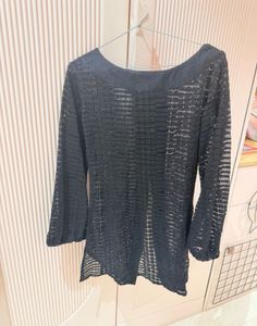 Chic Black Lace Top