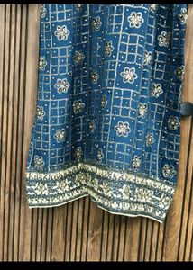 Elegant Teal Embellished Kurta Set