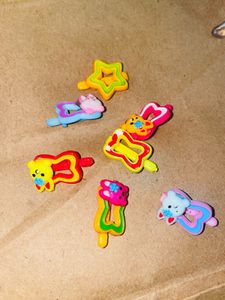 Cute Hair Clips for Girls set of 7