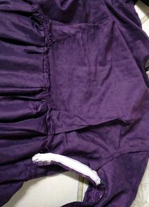 Purple Kurta Set