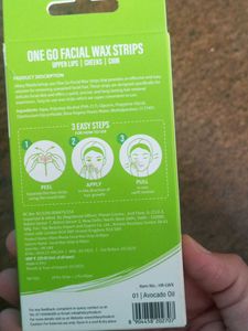 Hilary Rhoda Facial Wax Strips (Set of 3)