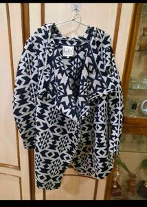 BB Dakota Aztec Hooded Coat