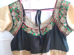 Sandal Anarkali Top