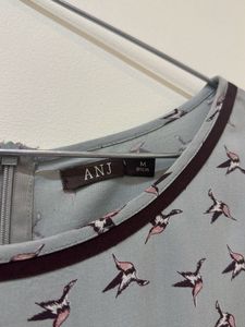 Cute Bird Print Romper