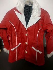 Red Col Beautiful Jacket For Valentine N christmas