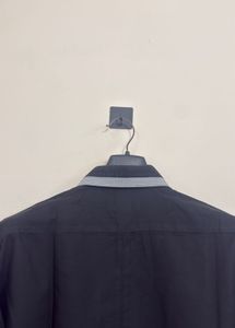 J. Bass Black Button-Up Shirt