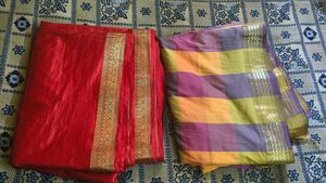 used saree - combo of 2