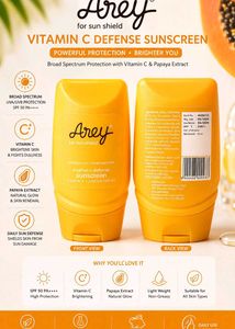 Arey Vitamin C Defense Sunscreen