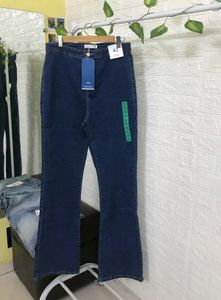 High Waist Flared Bootcut Jeans