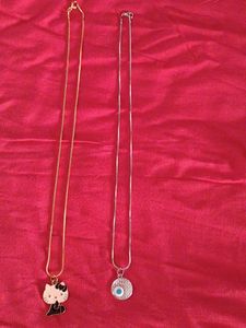 Chain Panded Silver Nd Gold