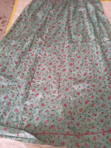 Floral Print Fabric lehenga
