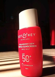 Dot & Key Strawberry Dew Tinted Sunscreen SPF 50+