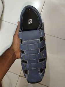 Blue Men's Fisherman Sandals