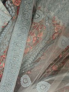 Embroidered Lehenga Choli with Dupatta