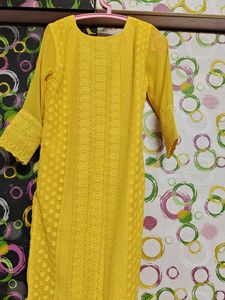yellow kurti