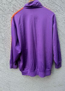 Vintage Purple Adidas Track Jacket