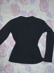 Black Long Sleeve Top (Jewellery not included)