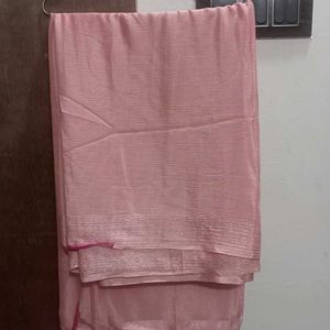 Elegant Pink Saree