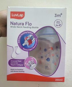 uvLap Natura Flo 250ml Baby Feeding Bottle | New |