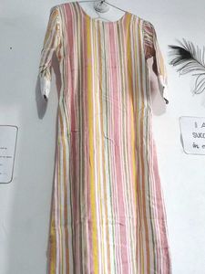 🤩Striped Kurta &amp;  Dupatta🩷