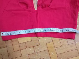 Red Readymade Saree Blouse
