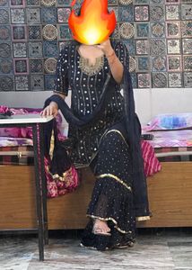 Navy Blue Kurta Set 🩷