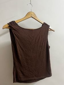 H&amp;M Divided Brown Basic Top