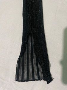 Chic Black Ruched Bodycon Dress