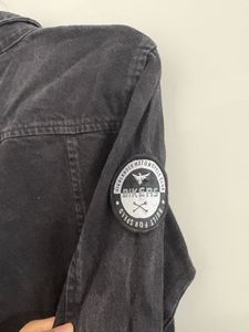 Men's Black Denim Jacket