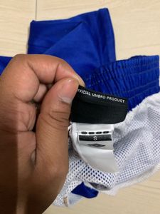 Blue Umbro Sports Shorts