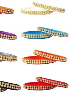 Any Colour Thread Bangles (Set of 2)