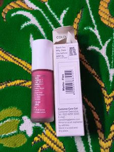 MyGlamm LIT Nail Enamel - pink (matte flex)