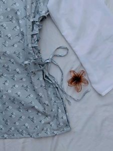 Side Corset short kurti💙