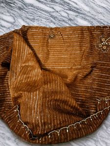 Beautiful Ombre Saree with Embellishments