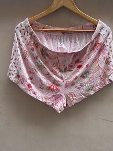 Floral Pajama Shorts
