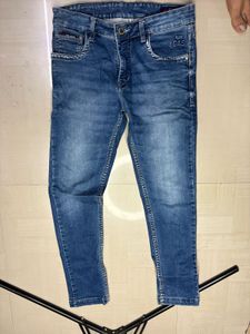 Men's Blue Wash Denim Jeans