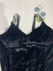 Velvet Camisole Bodysuit