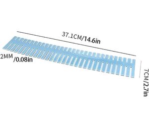 Adjustable Drawer Organiser Dividers( set of 9)