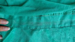 Elegant Teal Saree