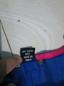 Blue Anarkali
