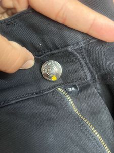 Cotton King Classic Black Denim Jeans