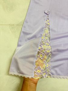 Lilac Lace Nightdress