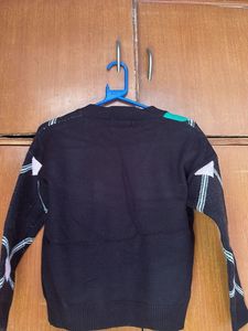 Cute Argyle Heart Sweater