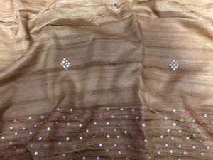 Elegant Ombre Embellished Saree