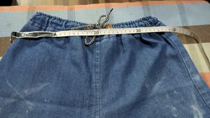 Flared Denim Jeans with white tie-dye Tshirt