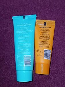 Foxtale Hydrating Cleanser &amp; Sunscreen