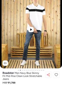 Roadster myntra brand Denim