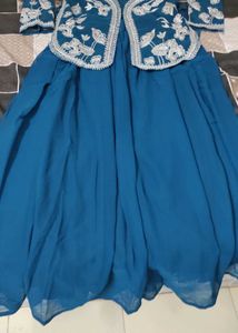 Beautiful Mirror Gown, Jacket And Duppta 😍