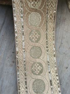 Gold Sequin Lace Trim