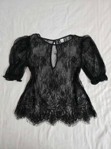 H&M Divided laced top bust 34-36